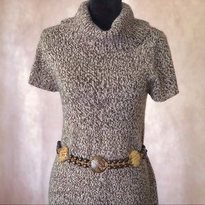 Sweater Dress Brown / Tan Size Medium